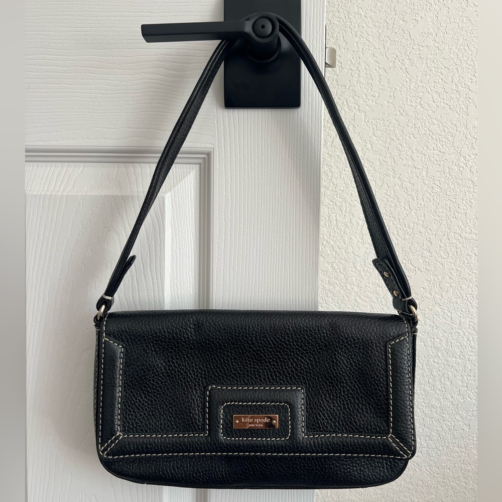 Kate Spade Pebble Leather Dot Noel Interior Handbag